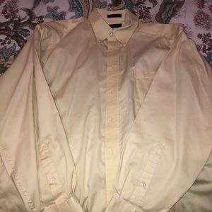 Izod Button Up Large Yellow